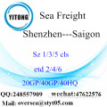 Шэньчжэньские портовые морские грузовые перевозки в Сайгон